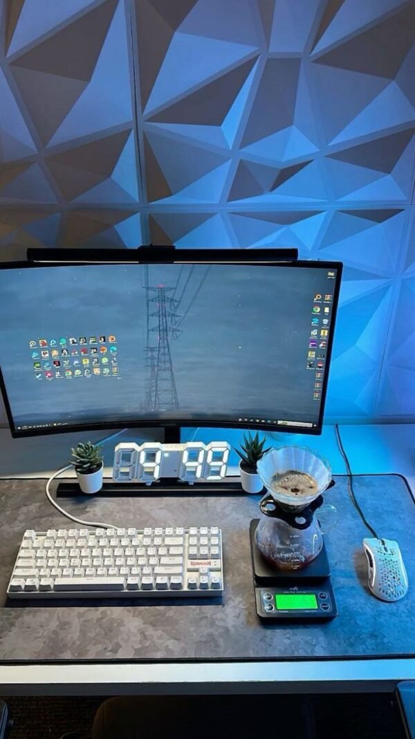 3d led clock