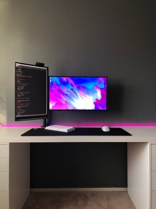 Monitor support (Two screens)