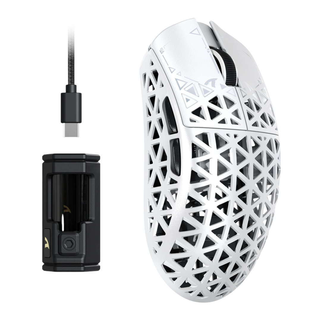 ATTACK SHARK R5 Ultra Carbon Fiber – Max setup