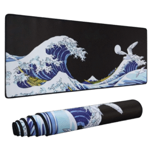 Sea wave 80x30cm (blue/black)