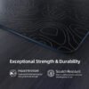 ATTACK SHARK CM05 Tempered Glass Gaming Mouse Pad