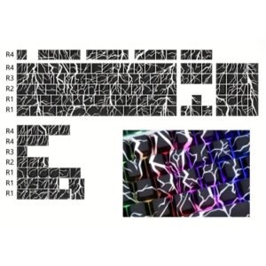 Thunder Custom Keycaps set