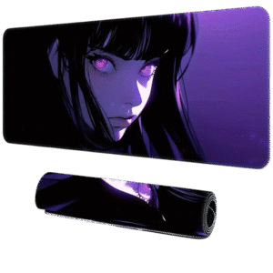 Purple Gaming Mouse Pad 90×40cm
