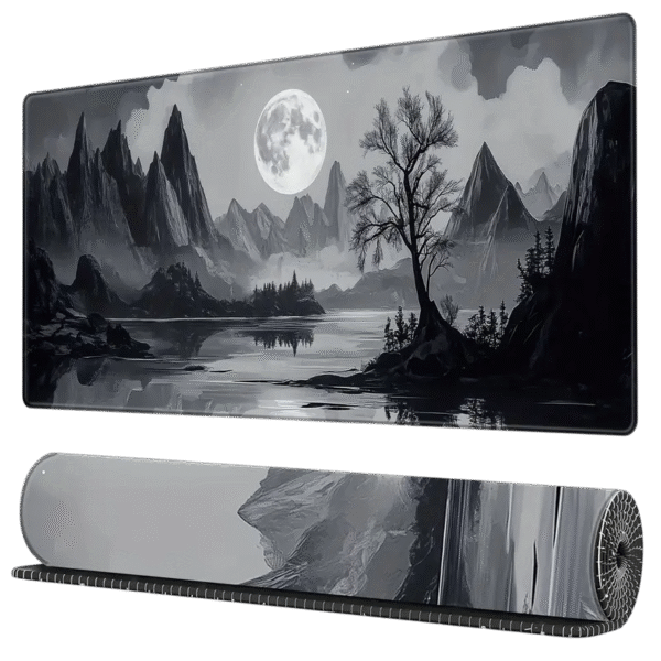 Moonlit Mountain Lake 90x40cm