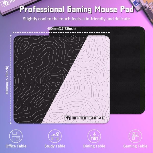 81iYlvaHHzL._AC_SL1500_ MAMBASNAKE CM02 Gaming Mousepad