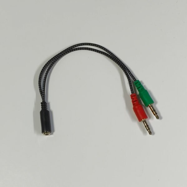 3.5mm Headphone Splitter Cable for Computer