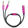 3.5mm Headphone Splitter Cable for Computer