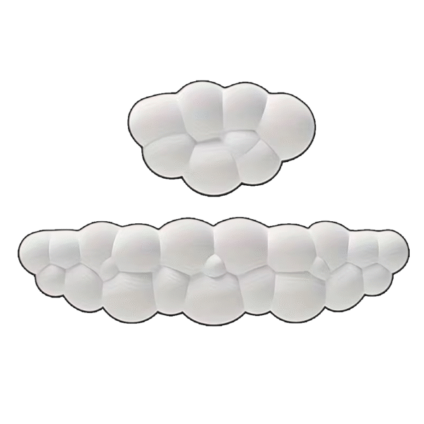 2 Pcs Cloud Wrist Rest