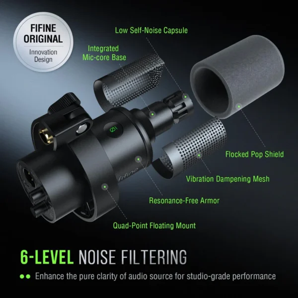 Construction_for_Noise_Reduction_of_FIFINE_K688_Studio_Microphone FIFINE K688