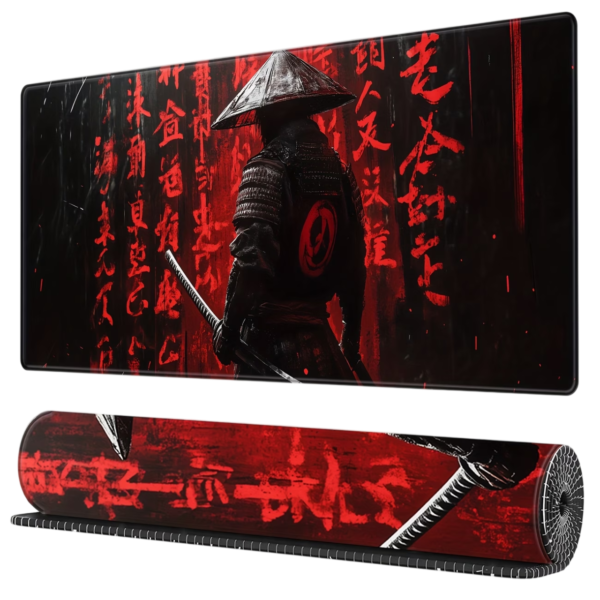 image-Photoroom - 2026-01-29T135712.527 MOUSEPAD Japanese samurai red 90x40cm