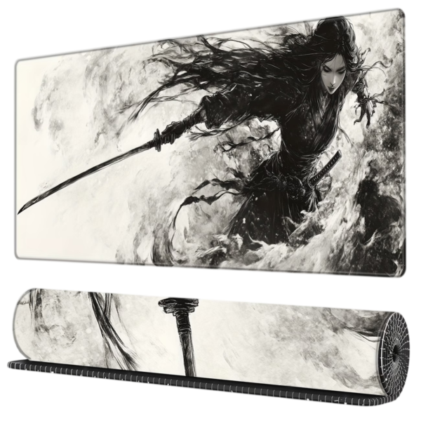 MOUSEPAD Japanese female sword 90x40cm