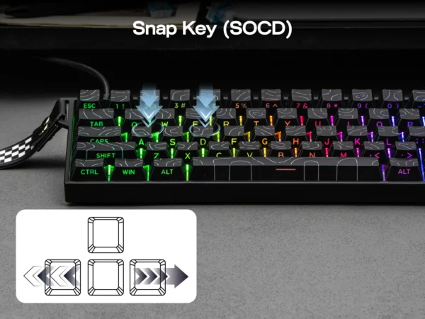 AULA_MINI60_HE_SOCD AULA Mini 60HE (Wireless)