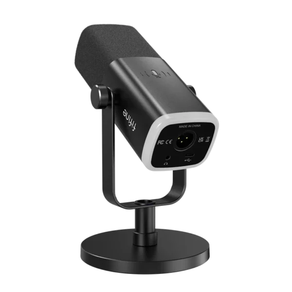 FIFINE-ampligame-AM8-dynamic-microphone-black-mute-button FIFINE AmpliGame AM8