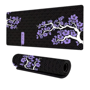 MOUSEPAD Sakura purple cherry blossom 90x40cm