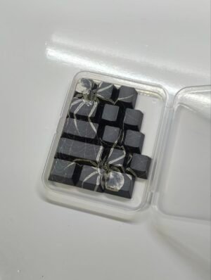 Keycaps 2D Spider Black (15 pcs)