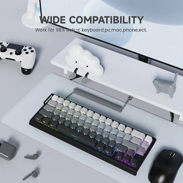 ATTACK SHARK C01 Ultra RGB (black)