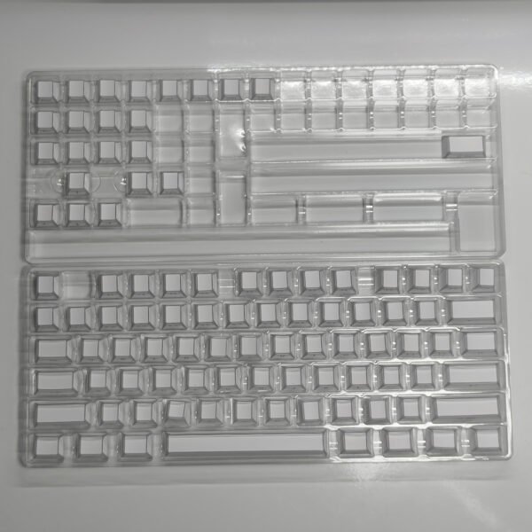 KEYCAPS transparent white