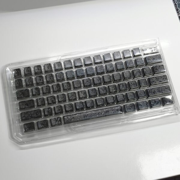 KEYCAPS Carbon fibre (black)