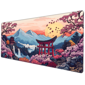 MOUSEPAD anime forest 90x40cm
