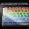 KEYCAPS transparent white