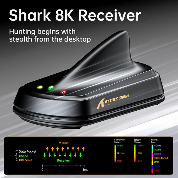 ATTACK SHARK X11 ULTRA Carbon Fiber