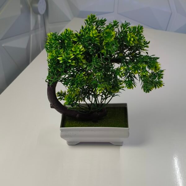 Artificial Green for lotus bonsai tree