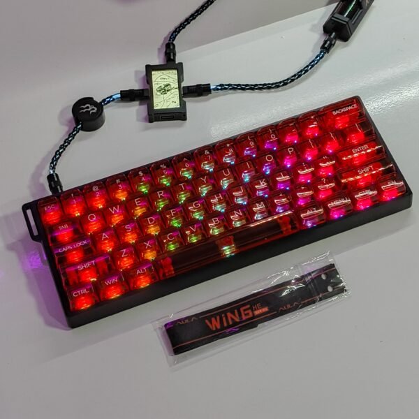 Aula win 60 he standard (red transparent)
