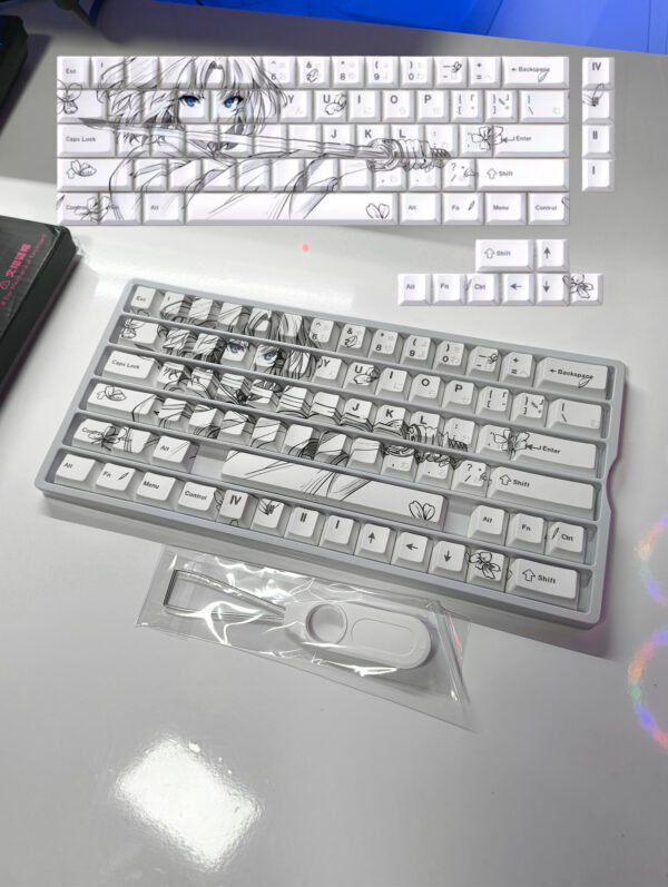 Keycaps Female warrior (68 key)