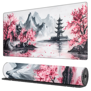 MOUSEPAD Watercolor Cherry blossoms 90×40 cm