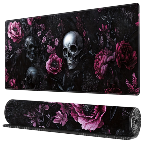 image-Photoroom - 2026-08-24T005945.699 MOUSEPAD skull and Floral