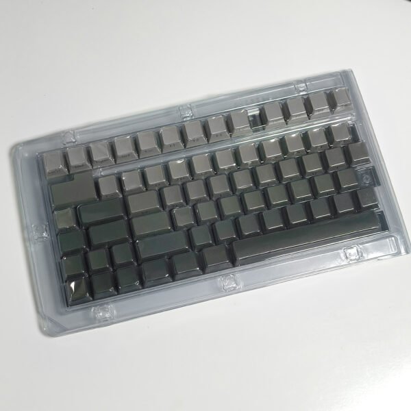 Gray Gradient Custom Keycaps set (104 keys)