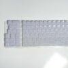 White Shiny keycaps