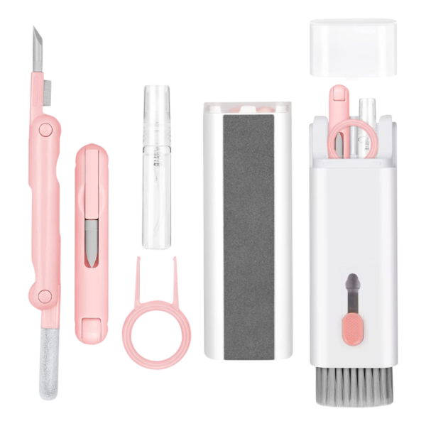 7 in 1 Cleaning Kit (pink)