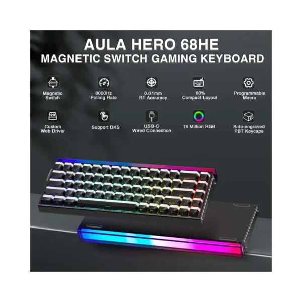 Aula Hero 68 HE (Black Light)