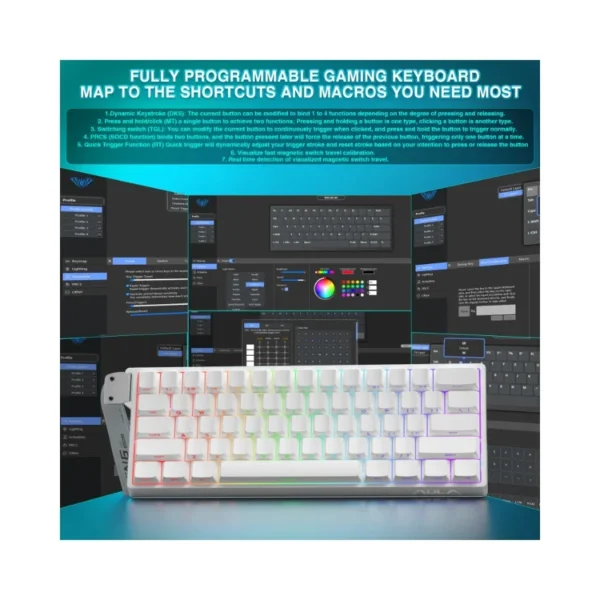 AULA WIN60 HE Wired (white)