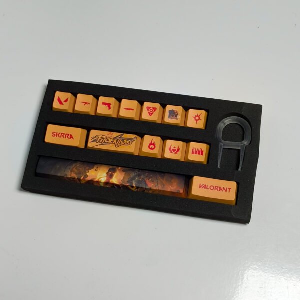Keycaps phoenix Valorant (14 keys)