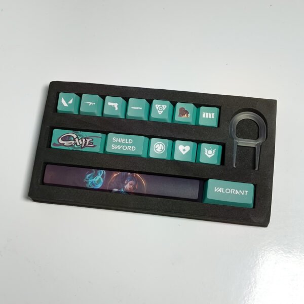 Keycaps Valorant SAGE (14 keys)