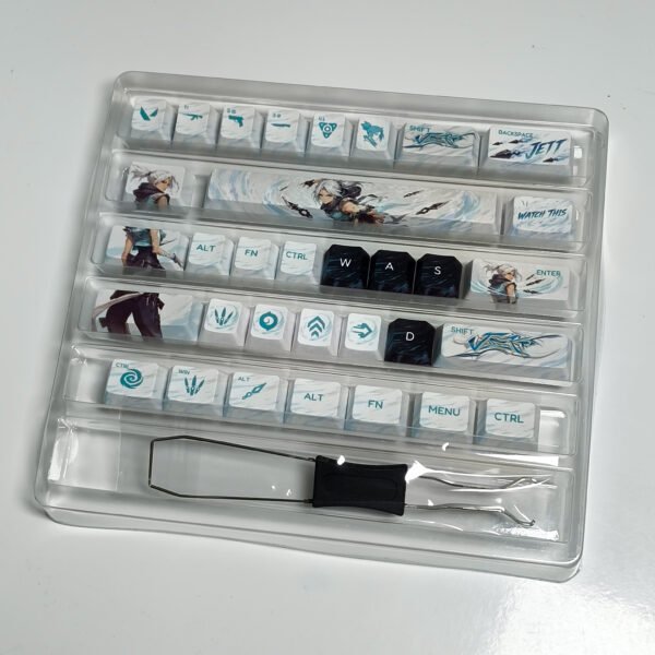 Keycaps Valorant Jett (29 keys)