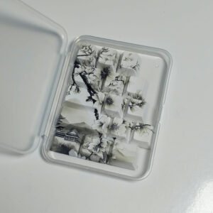 2D KEYCAPS ink style cherry blossom (15 keys)